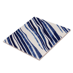 Carreau Summer Navy Blue Boat Populaire Stripes Collection
