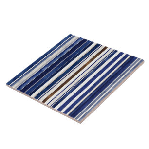 Carreau Summer Navy Blue Trendy Boat Stripes Collection