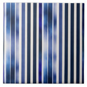 Carreau Summer Popular Navy Blue Boat Stripes Collection (Devant)