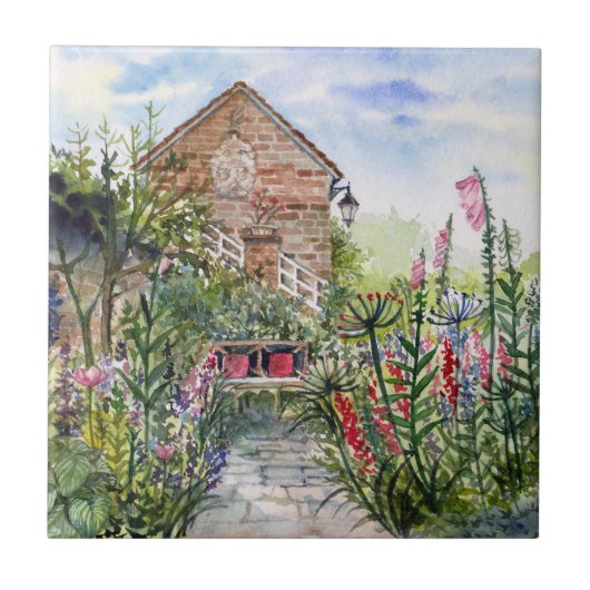 Carreau Summer Wildflower English Garden in York (Devant)