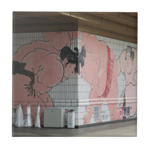 Carreau Sumo Mural Art