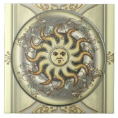 Carreau Sun céleste (Devant)