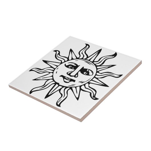 Carreau Sun héraldique (Côté)