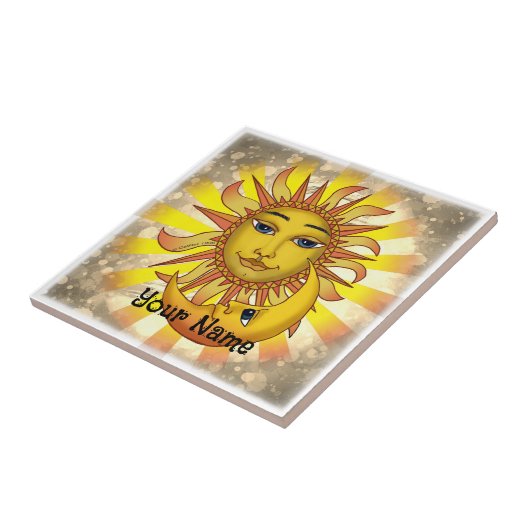 Carreau Sun Loves Moon (Côté)