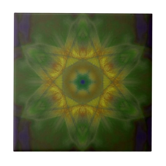 Carreau Sunbow Mandala (Devant)