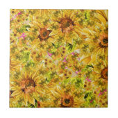 Carreau Sunflowers Art (Devant)