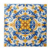 Carreau Sunlit Petal Carnival Tile (Devant)