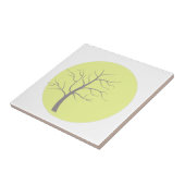 Carreau Sunny Tree Pastel Thème Planète Minimalisme (Côté)