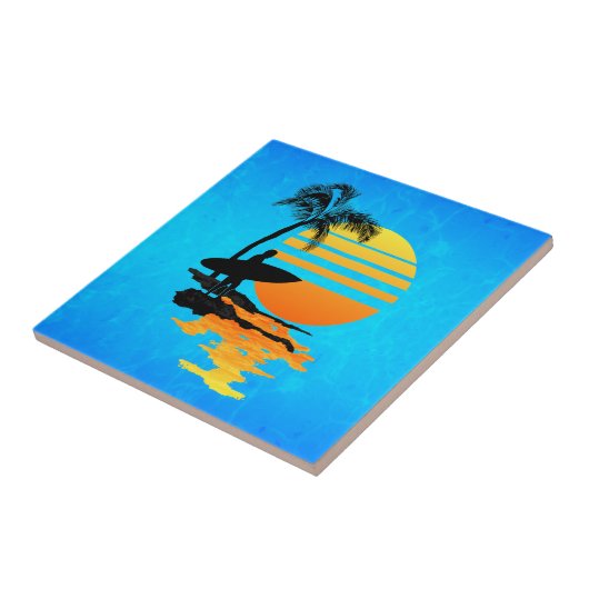 Carreau Sunrise du surf (Côté)