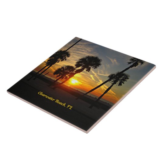 Carreau Sunset de Clearwater Beach (Côté)