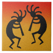 Carreau Sunset du désert Kokopelli Sud-ouest (Devant)