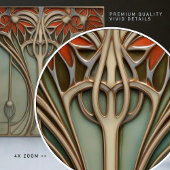 Carreau Sunset Flourdissant Art Nouveau