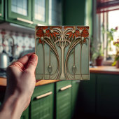 Carreau Sunset Flourdissant Art Nouveau