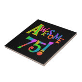 Carreau Super 75 T-shirts et cadeaux d'anniversaire (Côté)