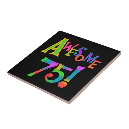 Carreau Super 75 T-shirts et cadeaux d'anniversaire (Côté)