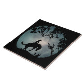 Carreau Super Cool Bucking Horse and Moon (Côté)