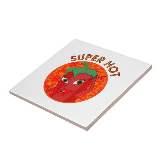 Carreau Super Hot Pepper Diva (Côté)