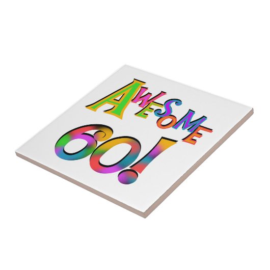 Carreau Superbe 60 T-shirts et cadeaux d'anniversaire (Côté)