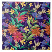 Carreau Superbe Floral coloré (Devant)