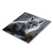 Carreau Superbe Renard Artique (Côté)