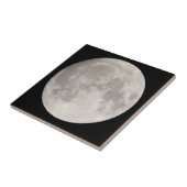 Carreau Superlune dans le ciel noir (Côté)