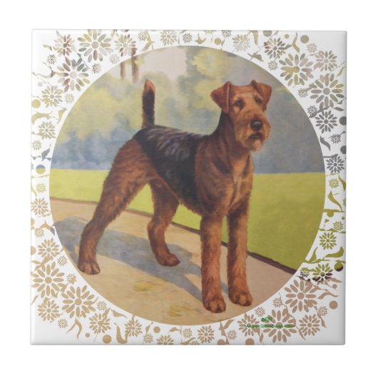 Carreau Sur le vert (Devant)