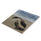 Carreau Surf d'accueil Sable Driftwood West Coast Paysage (Côté)