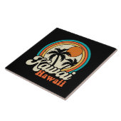 Carreau Surf Kawaii Hawaï (Côté)