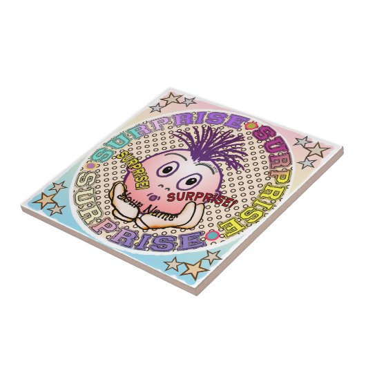 Carreau Surprised Face  (Côté)