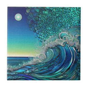 Carreau Surreal Surf Seascape