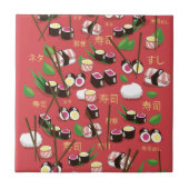 Carreau Sushi Red (Devant)