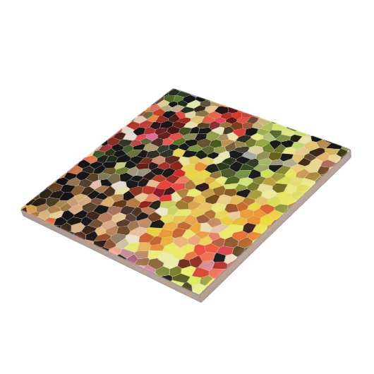 Carreau Sweet coloré Honeycomb Motif Mosaic (Côté)
