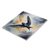 Carreau Symbiotique Sky Dancer : Graceful Swift BIrd (Côté)