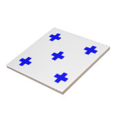 Carreau symbole alphabétique maritime zéro (Côté)