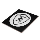 Carreau Symbole d'Aquarius (Côté)