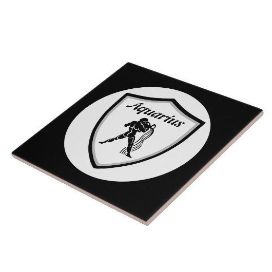 Carreau Symbole d'Aquarius        (Côté)