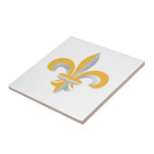 Carreau Symbole de Fleur de Lis (Côté)