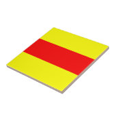 Carreau symbole de l'alphabet maritime (Côté)