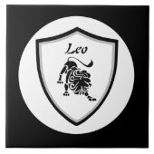 Carreau Symbole de Leo       (Devant)