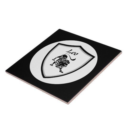 Carreau Symbole de Leo       (Côté)