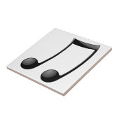 Carreau symbole de note de musique (Côté)