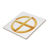 Carreau Symbole de spiritualité autochtone (Côté)