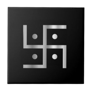 Carreau Symbole de svastika d'hindouisme
