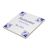 Carreau Symbole du nom de famille espagnol (Côté)