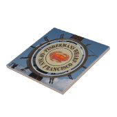 CARREAU SYMBOLE DU QUARTIER DES PÊCHEURS (Côté)