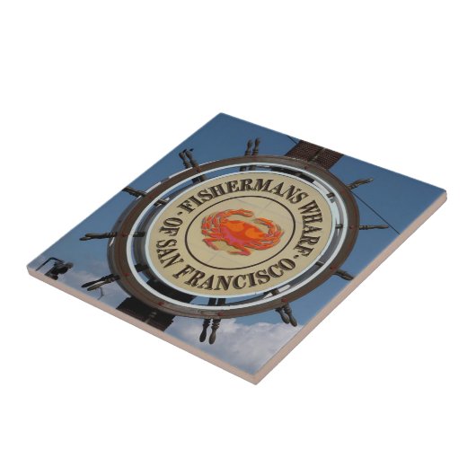 CARREAU SYMBOLE DU QUARTIER DES PÊCHEURS (Côté)