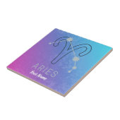 Carreau SYMBOLE Étoile Zodiaque Aries Horoscope Constellat (Côté)