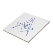 Carreau Symbole franc-maçonnerie (Côté)