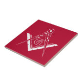 Carreau Symbole franc-maçonnerie (Côté)