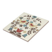 Carreau SYMBOLE Hex Amish néerlandais Pennsylvanie Bird Am (Côté)